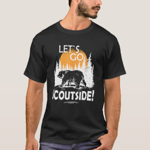 Let`s Go Scoutside Cub Master Scouting T-Shirt