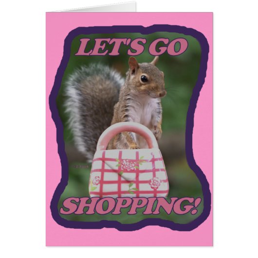 Let’s Go Shopping Cards (Front)