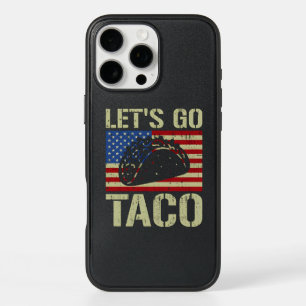 Let’s Go Taco Funny Fiesta Food iPhone 16 Pro Max Case