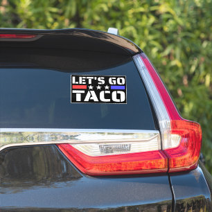 Let’s Go Taco Funny Tacos Sticker