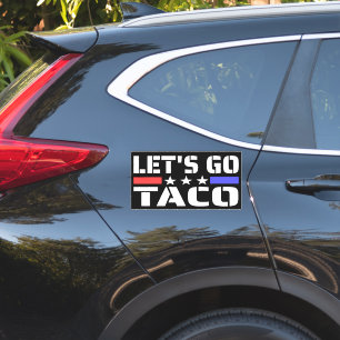 Let’s Go Taco Funny Tacos Sticker