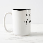 Let's Make Coffee Together / For the Rest of our Lives Couple Mug