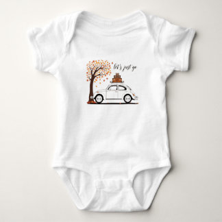 Let´s just go baby bodysuit