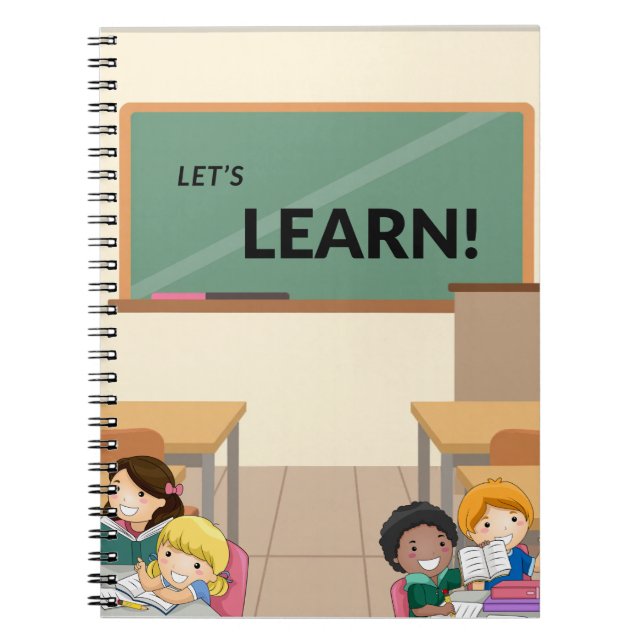 Let’s Learn! Classroom Kids Notebook (Front)