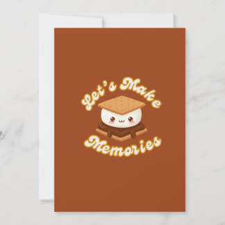 Let’s Make S’more-memories Funny Valentine’s day Holiday Card