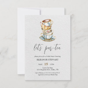 Let’s Par-Tea Tea Party Invitation