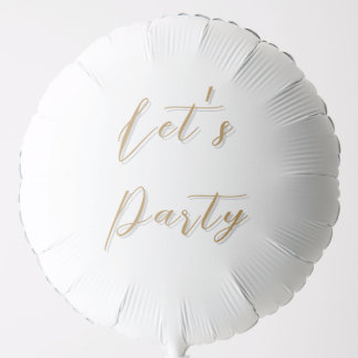 Let’s Party – Luxe Wedding Balloon