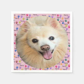 Let’s Paw-ty! Custom Dog Napkins