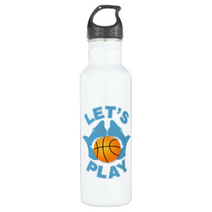 Let’s play basketball water bottle
