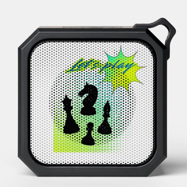 Let’s play chess  bluetooth speaker (Front)
