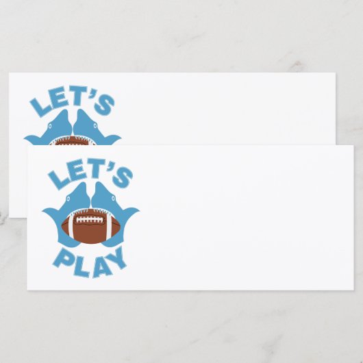 Let’s play football (Front/Back)
