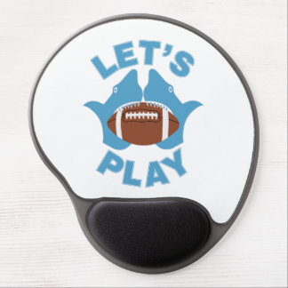 Let’s play football gel mouse pad