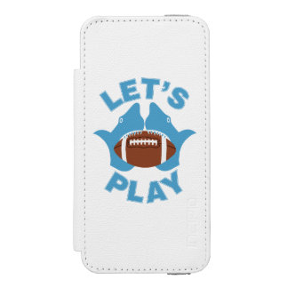 Let’s play football wallet case for iPhone SE/5/5s