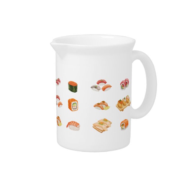 Let’s sushi and party!  beverage pitcher (Right)