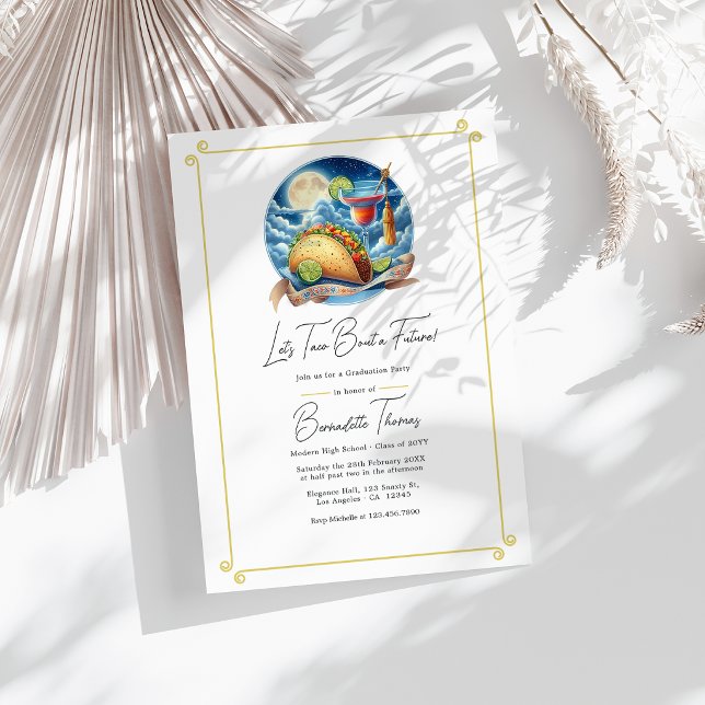 Let’s Taco ‘Bout a Future Graduation Party Invitation (Let’s Taco ‘Bout a Future Graduation Party Invitation)