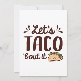 Let’s Taco ‘Bout It Thank You Card