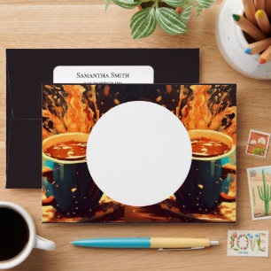 Let’s Talk Coffee-Themed Celebrations Envelope