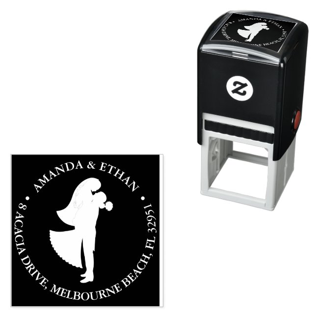  Let’s Talk Wedding  Self-inking Stamp (In Situ)
