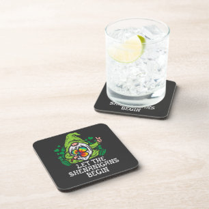 Let Shenanigans Begin Beverage Coaster
