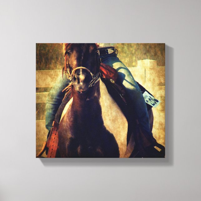 Let That Pinto Pony Run by Angelandspot Canvas Print (Front)