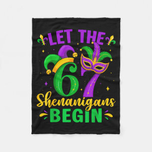 Let the 67 shenanigans begin for women men kids fleece blanket