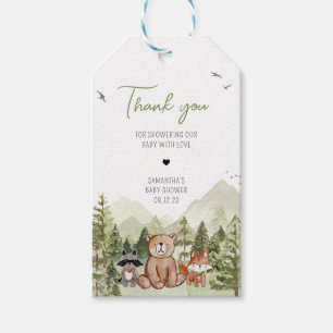 Let the Adventure Begin Baby Shower Favor Tags