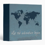 Let the adventure begin binder