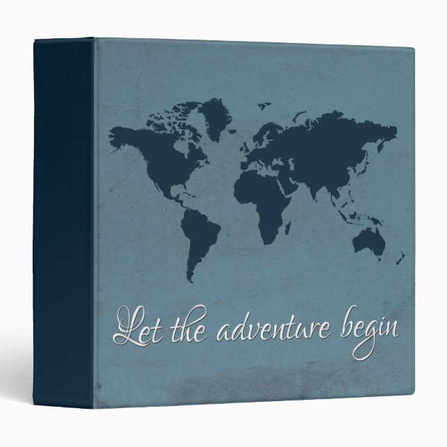 Let the adventure begin binder (Front/Spine)