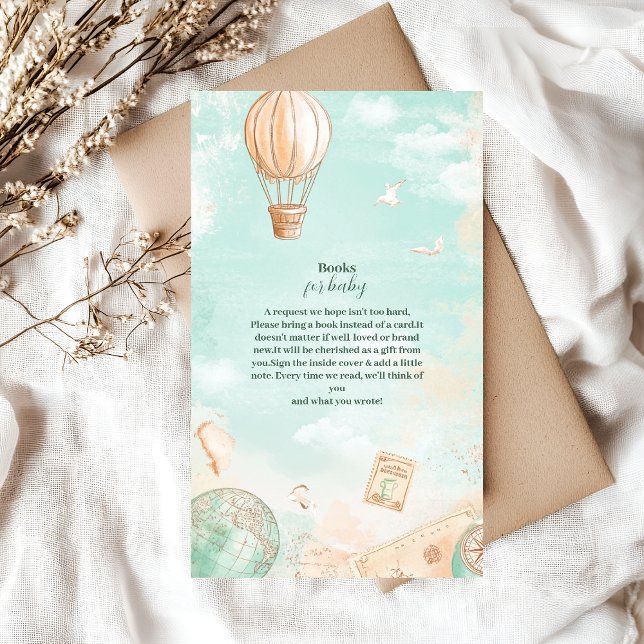 Let the Adventure Begin Books for Baby Enclosure Card (Creator Uploaded)