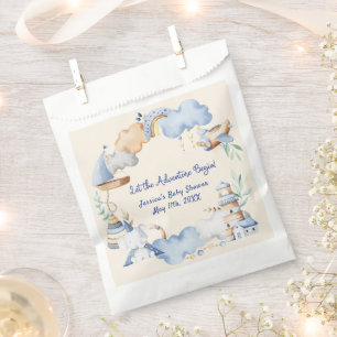 Let the Adventure Begin Boy Baby Toy Baby Shower Favor Bag