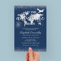 Let The Adventure Begin Graduation Party