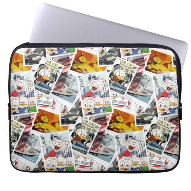 Let the Adventure Begin Pattern Laptop Sleeve (Front)