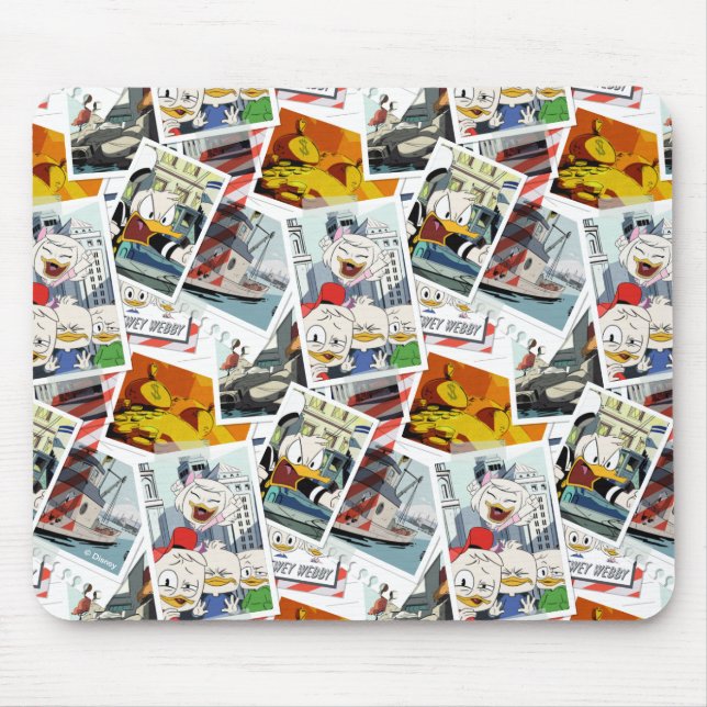 Let the Adventure Begin Pattern Mouse Pad (Front)