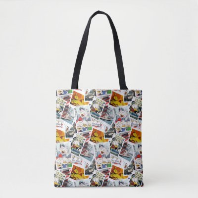 Let the Adventure Begin Pattern Tote Bag