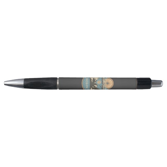Let the adventure begin pen (Front)