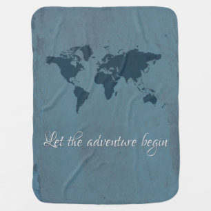Let the adventure begin receiving blanket