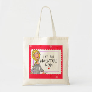 Let the Adventure begin Tote Bag