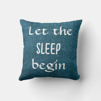 Let The Adventure (Sleep) Begin - Double Sided  Throw Pillow