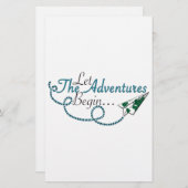 Let the Adventures Begin (Front/Back)