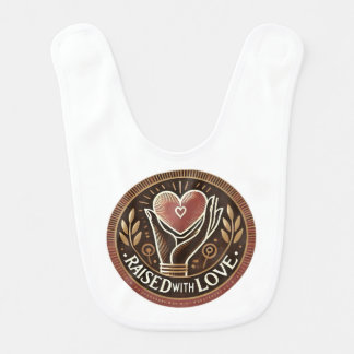 Let the babies show they are loved baby bib