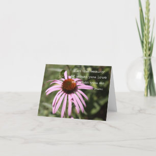 Let the beauty of what you love be card