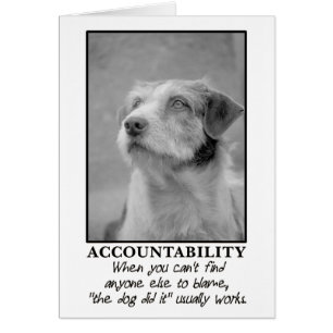 Let the dog take the blame for your farts cards