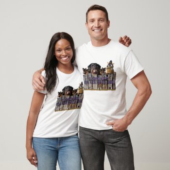 Let The Dogs Out! T-shirt by Fanpower at Zazzle