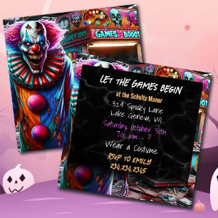 Let the Games Begin Halloween Party