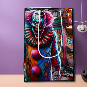 Let the Games Begin Halloween Party Medium Gift Bag