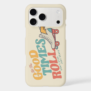 LET THE GOOD TIMES ROLL 80s RETRO ROLLER SKATE iPhone 17 Pro Max Case