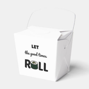 Let the good times roll favor boxes