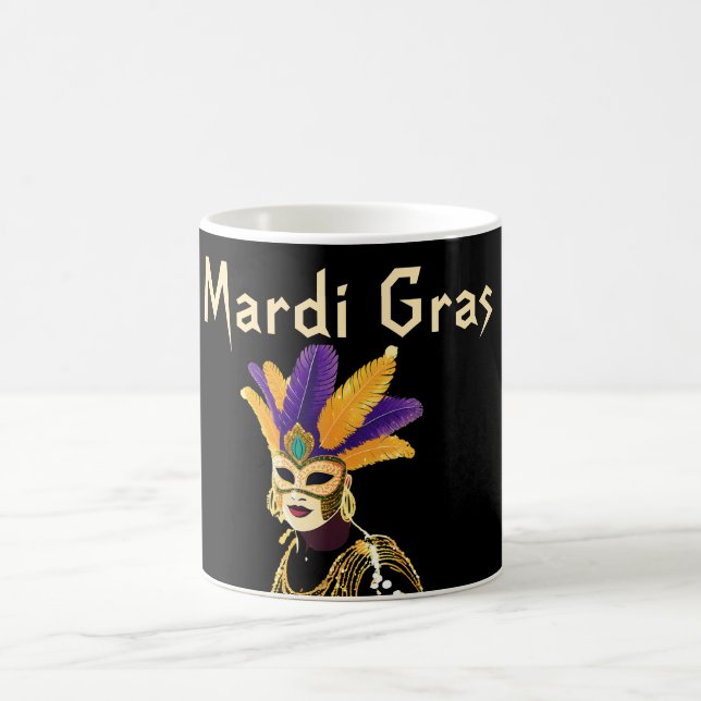 "Let the Good Times Roll: Mardi Gras Celebration" Coffee Mug (Center)