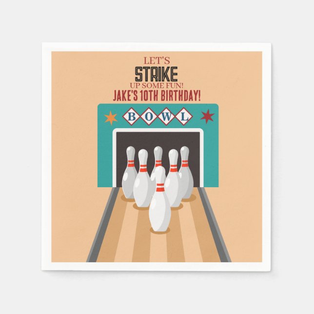 Let The Good Times Roll Napkins (Front)