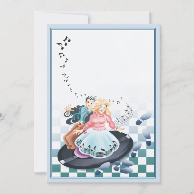 Let The Good Times Roll © Note Card (Front)